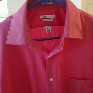 Salmon dress shirt